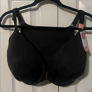 NWT Cacique Women's Lightly Lined Full Coverage Front Closure Bra Size 38H